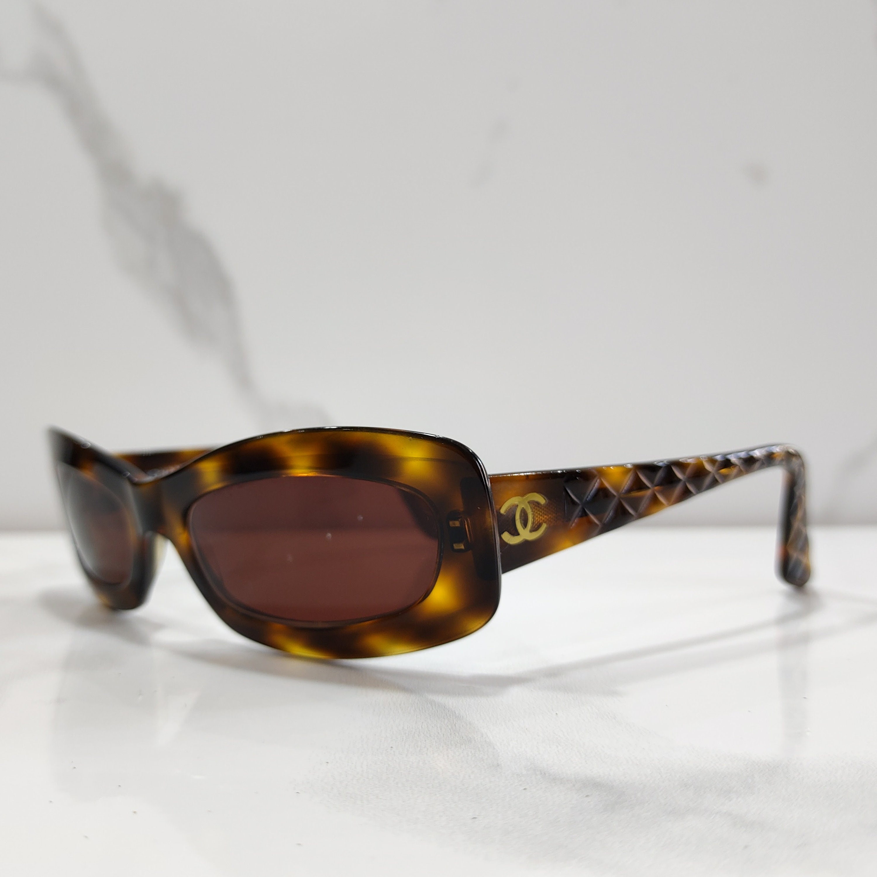 Chanel sunglasses model 5006 lunette brille y2k shades rimless –  LookcatSunglasses
