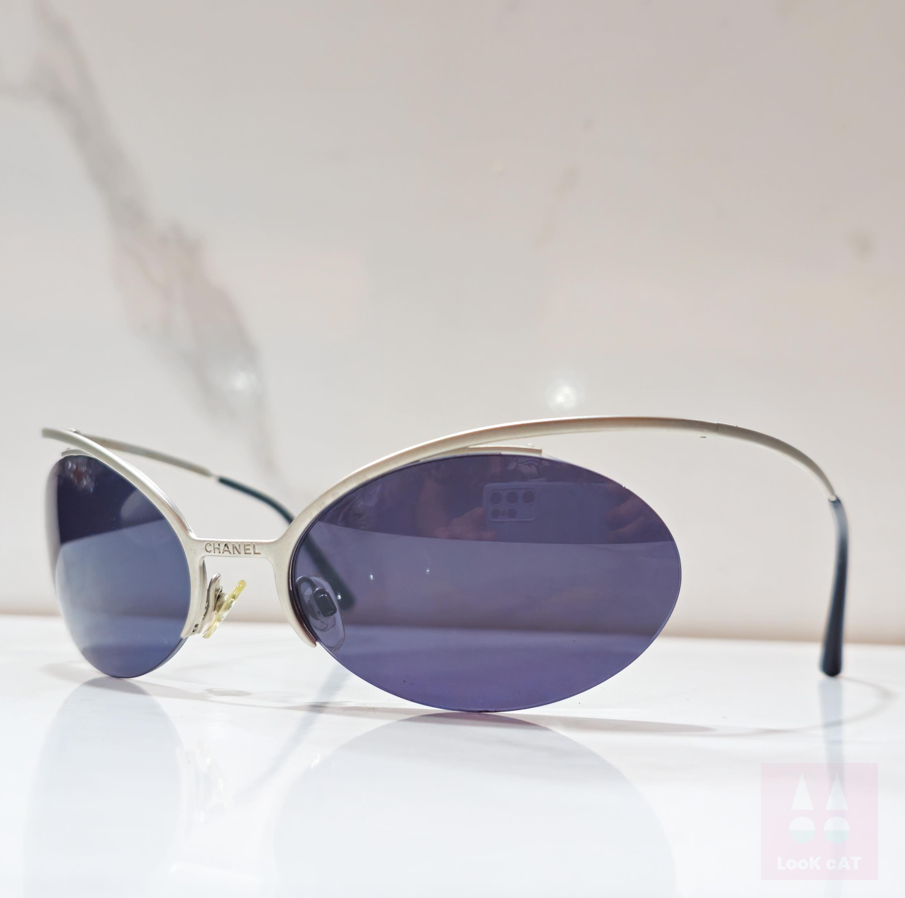 Chanel 4001 Karl Lagerfeld Vintage Sunglasses Rare Lunette  display picture 2