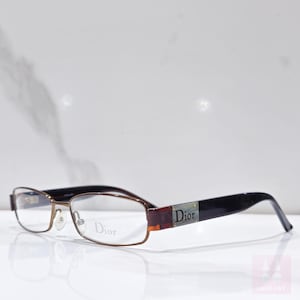 Dior CD 3682 vintage eyeglasses Bayonetta style eyewear eyeframe occhiali gafas Y2k NOS never worn office siren