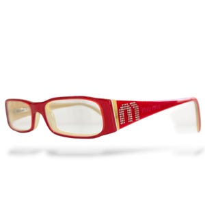 Red Miu Miu Glasses - Etsy display picture 3
