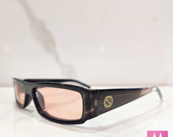 Lunettes de soleil vintage Gucci GG 1453 Bayonetta occhiali lunette des années 90 Bella Hadid
