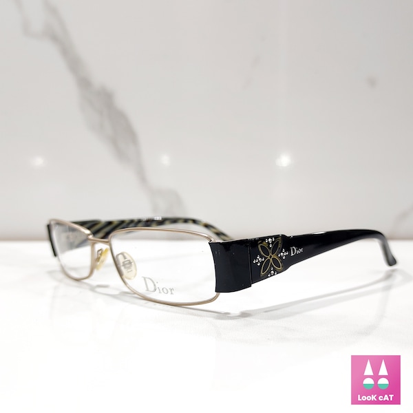 Dior CD 3733 lunettes vintage eyeframe occhiali gafas Y2k NOS jamais portées