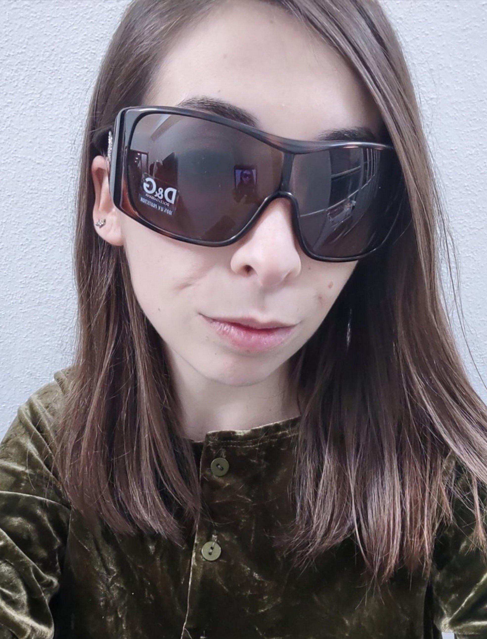 Dolce E Gabbana 8033 B Y2K Occhiali Da Sole Vintage NOS Dolce E Gabbana 8033 B Y2K Occhiali Da Sole Vintage NOS