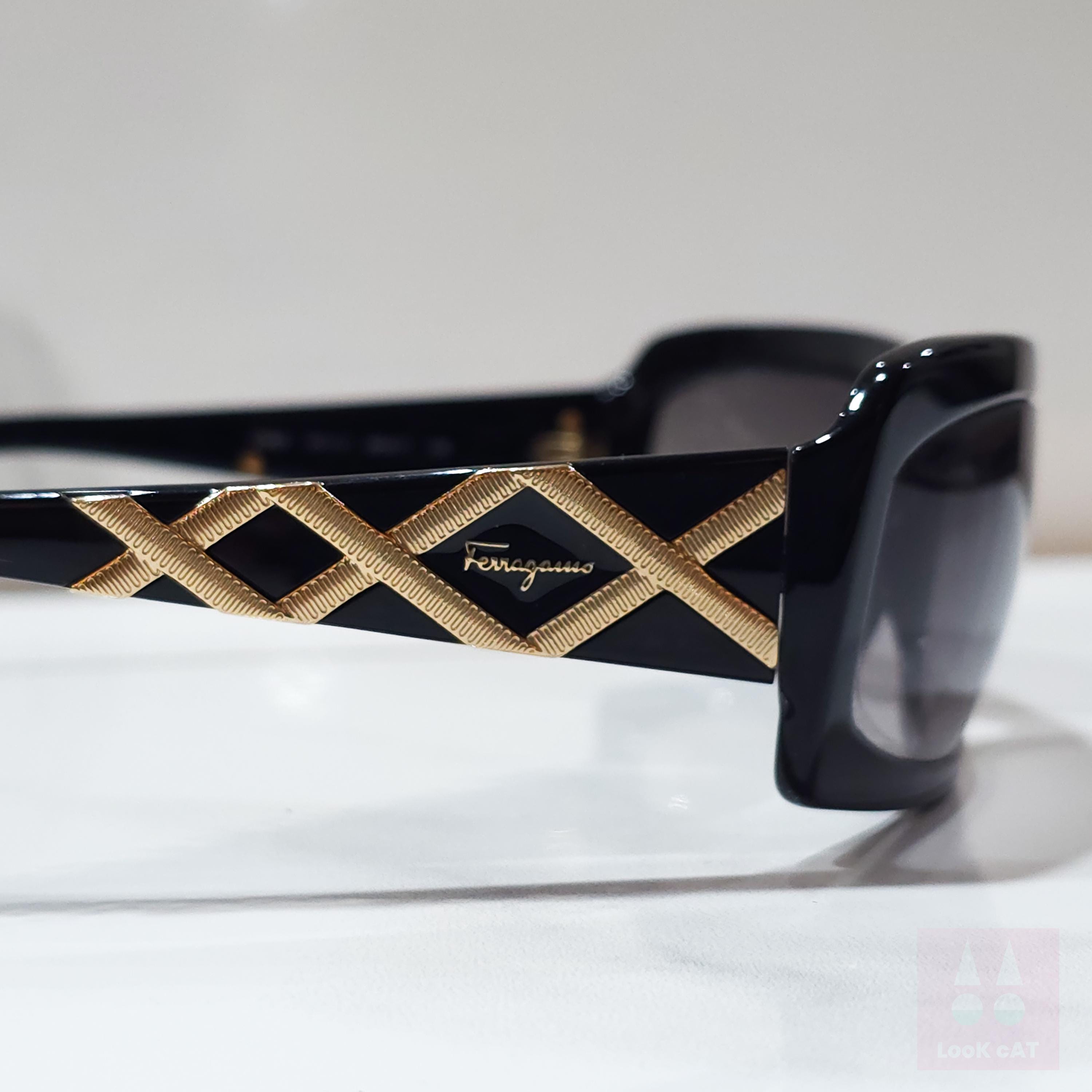 Salvatore Ferragamo 2062 Sunglasses Frameless Rimeless Lunette