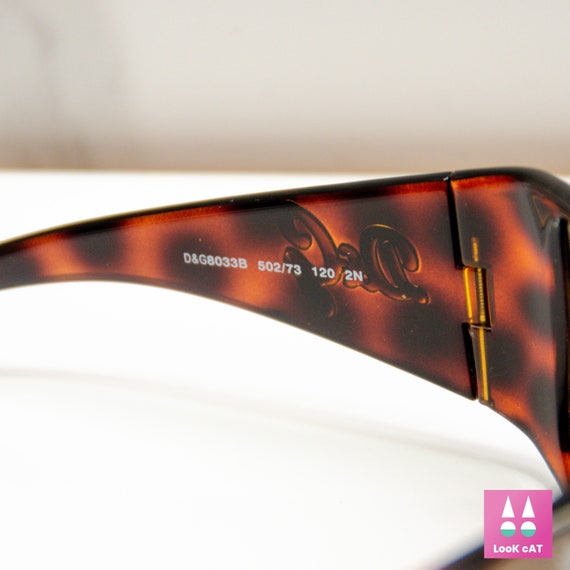 Dolce e Gabbana 8033 B Y2K occhiali da sole vinta… - image 9