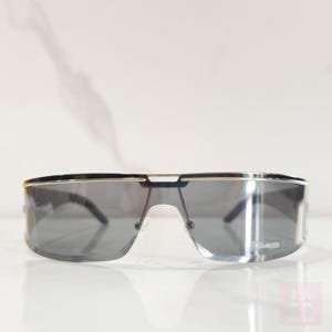 Gucci 1726 vintage sunglasses Y2K wrap shield wraparound occhiali lunette brille 90s polarized 2000s cyber