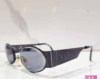 Christian DIOR 2919 Vintage Sunglasses 90s 80s Y2K Gold Lunette