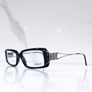Versace vintage eyeframe 3043 eyeglasses Bayonetta style eyewear lunette brille y2k shades