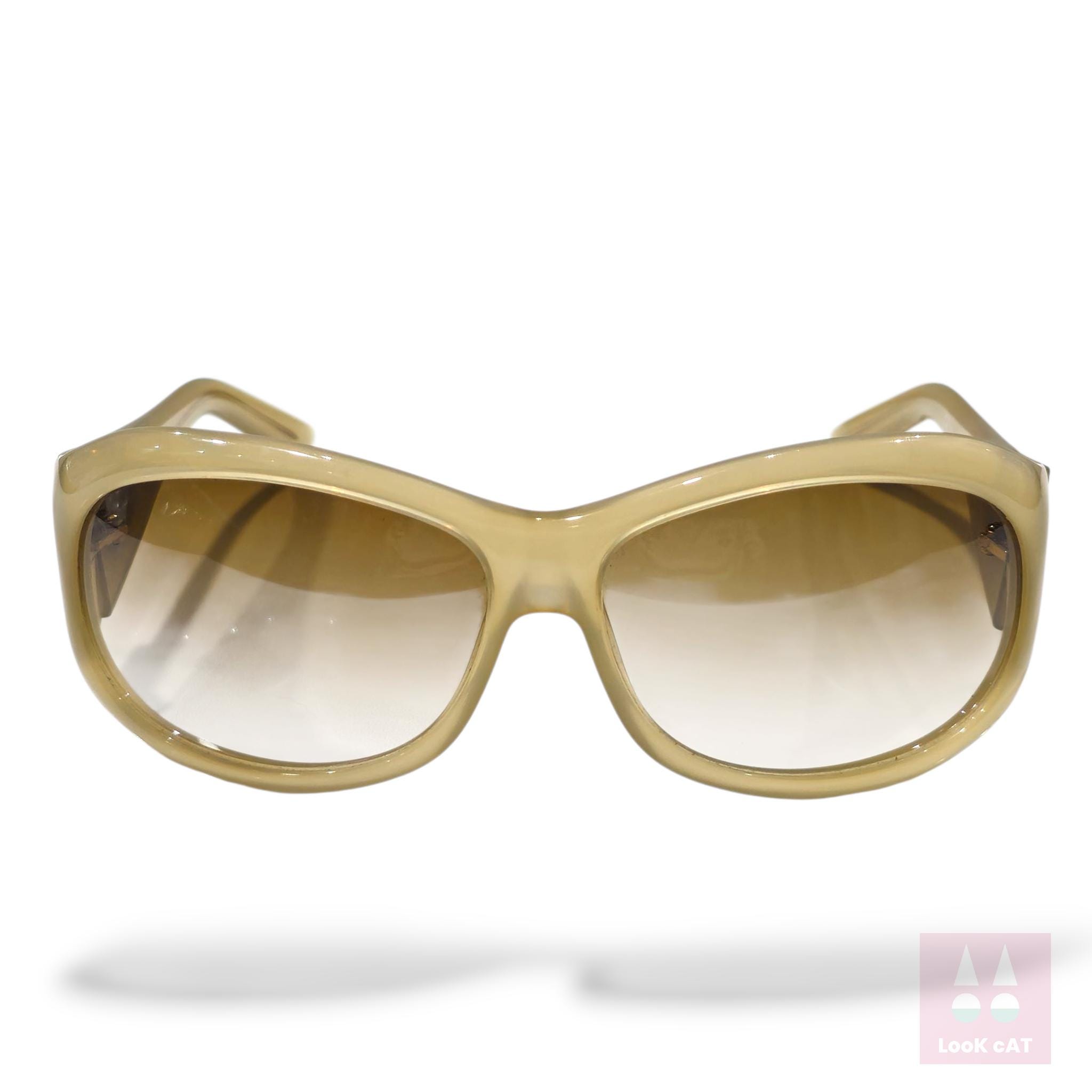 Gucci Vintage Sunglasses, GG 2966 , 90s '00 2000 Y2K - Gold Frame