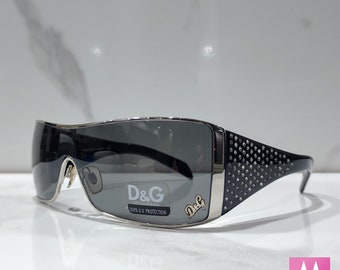 Dolce E Gabbana 6021 B Y2K Vintage Sunglasses NOS  display picture 3