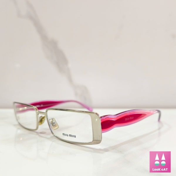 Miu Miu MU60CV Prada eyeframe eyeglasses Bayonetta style eyewear lunette brille y2k shades