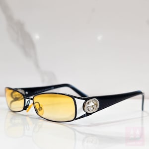 Gucci GG 2811 vintage sunglasses occhiali lunette brille y2k GG rhinestones