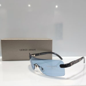 Armani 632 s sunglasses wrap shield lunette brille 90s y2k shades