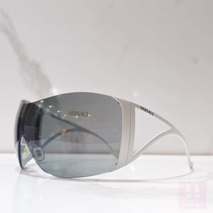 Versace 2022 vintage sunglasses Y2K wrap shield wraparound occhiali gafas 90s