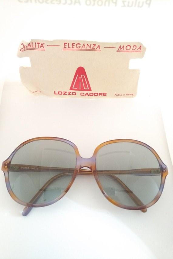 Vintage Borca Lozzo 70s 60s sunglasses rare NOS Ma