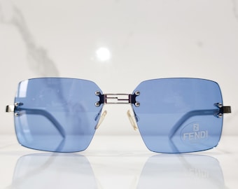 Fendi modello SL7300 sunglasses lunette brille y2k shades rimless