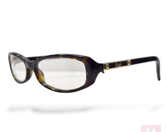 Vintage Gucci Sunglasses, Y2K Wrap Around Shades, Brown
