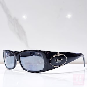Prada vintage SPR 10 H 90s sunglasses lunette brille y2k shades