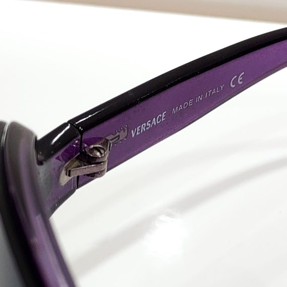 Versace Modello 4075 Sunglasses Wrap Shield Lunette Brille Y2k 