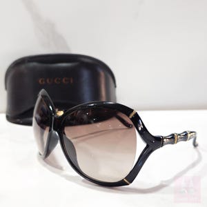 Gucci Bamboo GG 3509 vintage sunglasses occhiali lunette brille 90s y2k never worn