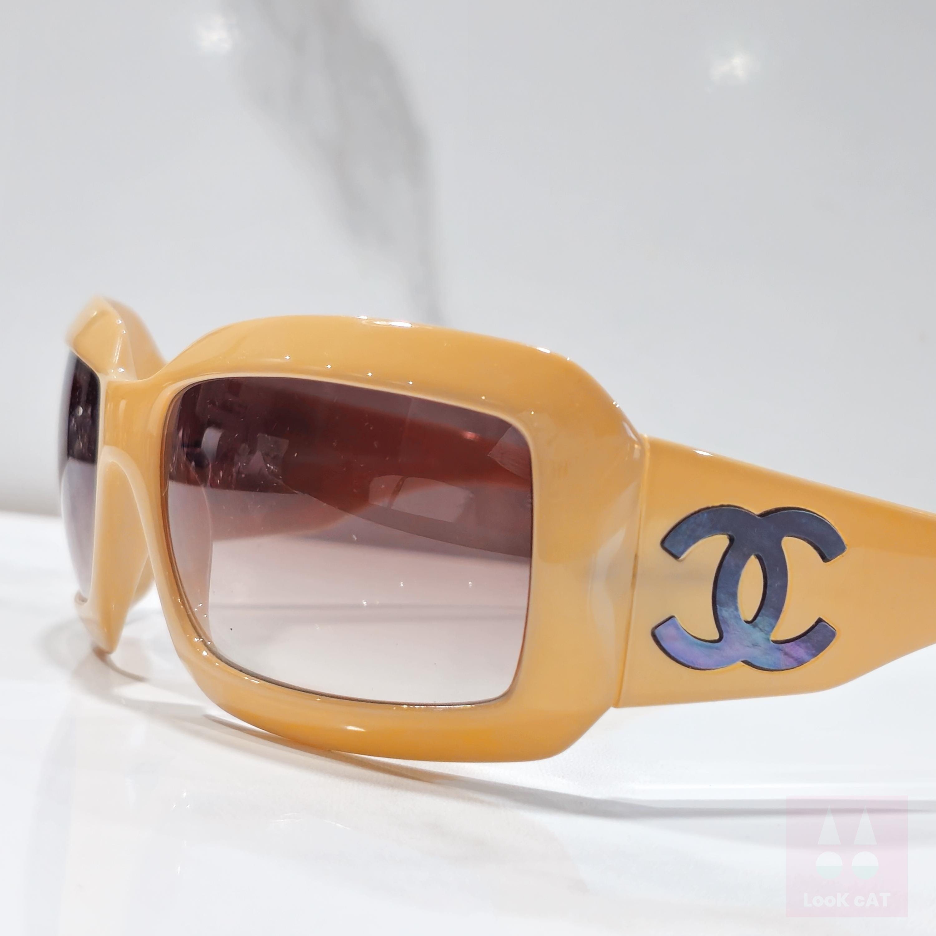 Chanel Modello 5076 Vintage Sunglasses Lunette Brille Y2k Chanel Modello 5076 Vintage Sunglasses Lunette Brille Y2k