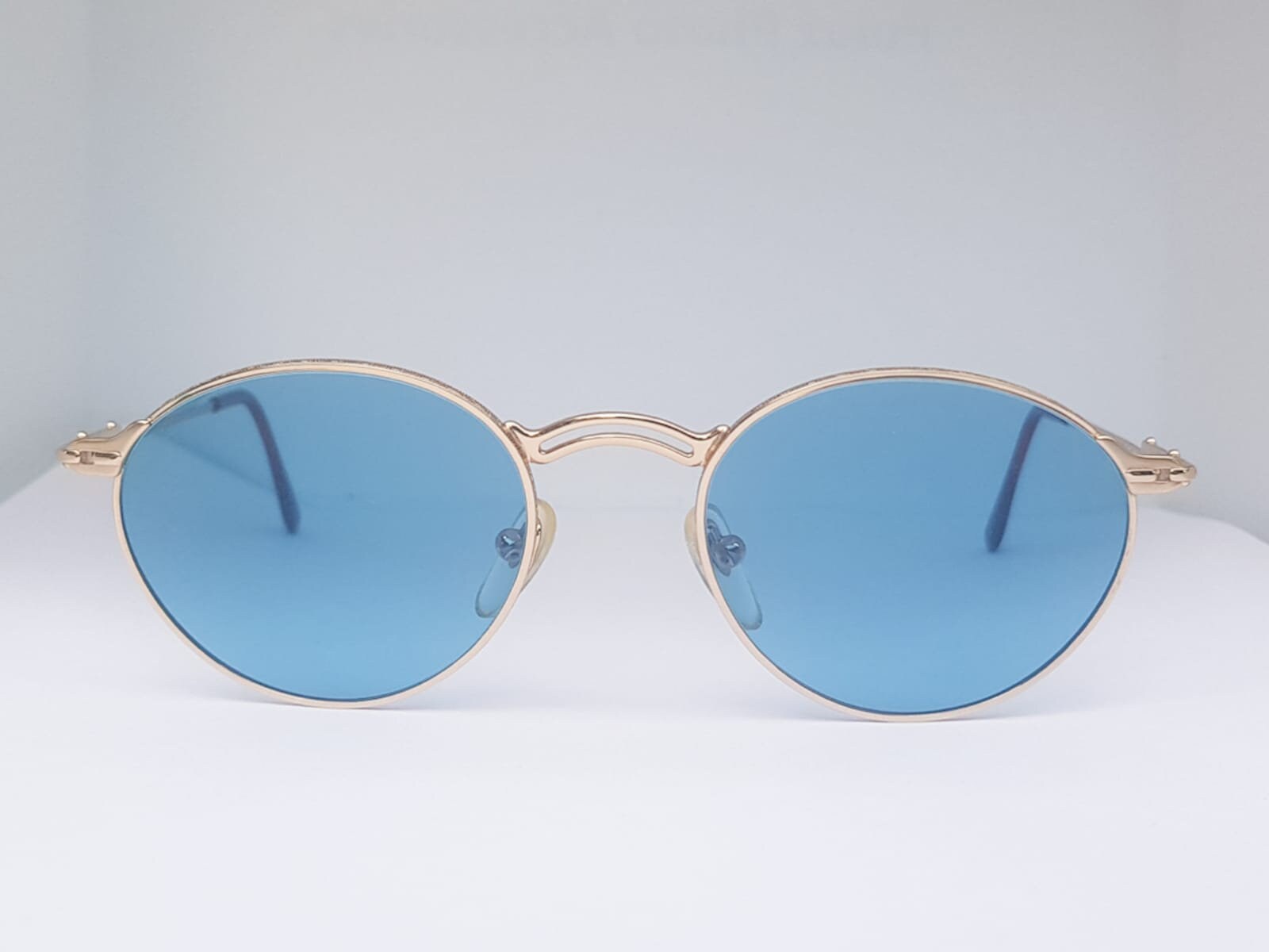 Byblos sunglasses frame italy lunette brille round lens 90s | Etsy