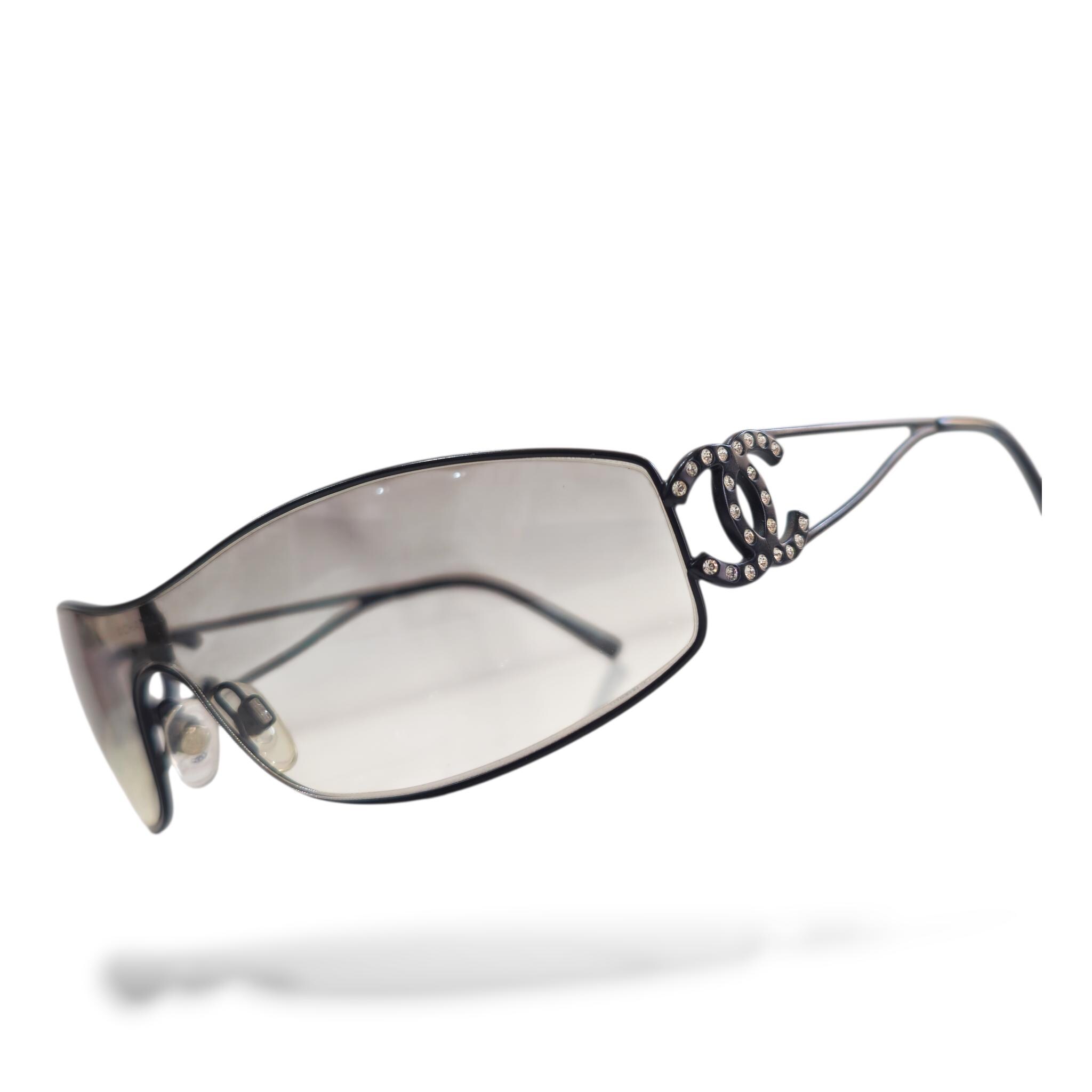 Chanel Vintage Sunglasses 4073- Rare Transparent Color - 2000 Y2k
