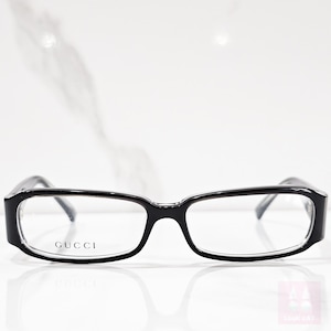 Gucci 3071 vintage eyeframe eyeglasses black Bayonetta occhiali lunette brille 90s y2k office siren