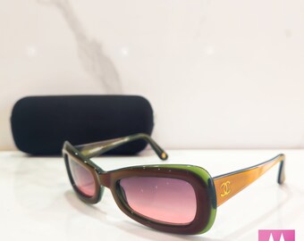 Chanel modello 5012 sunglasses lunette brille 90s shades