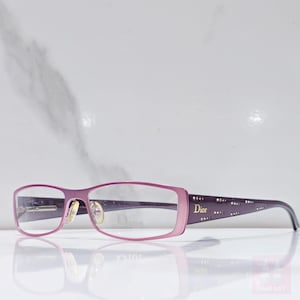 Dior CD 3660 vintage eyeglasses Bayonetta style eyewear eyeframe occhiali gafas Y2k NOS never worn office siren
