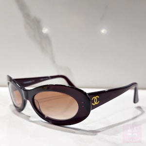 Chanel 5007 vintage sunglasses iconic Brown color lunette brille 90s y2k shades
