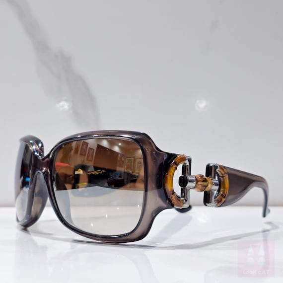 Gucci 2969 Bamboo Sunglasses Lunette Brille Y2k Shades Vintage