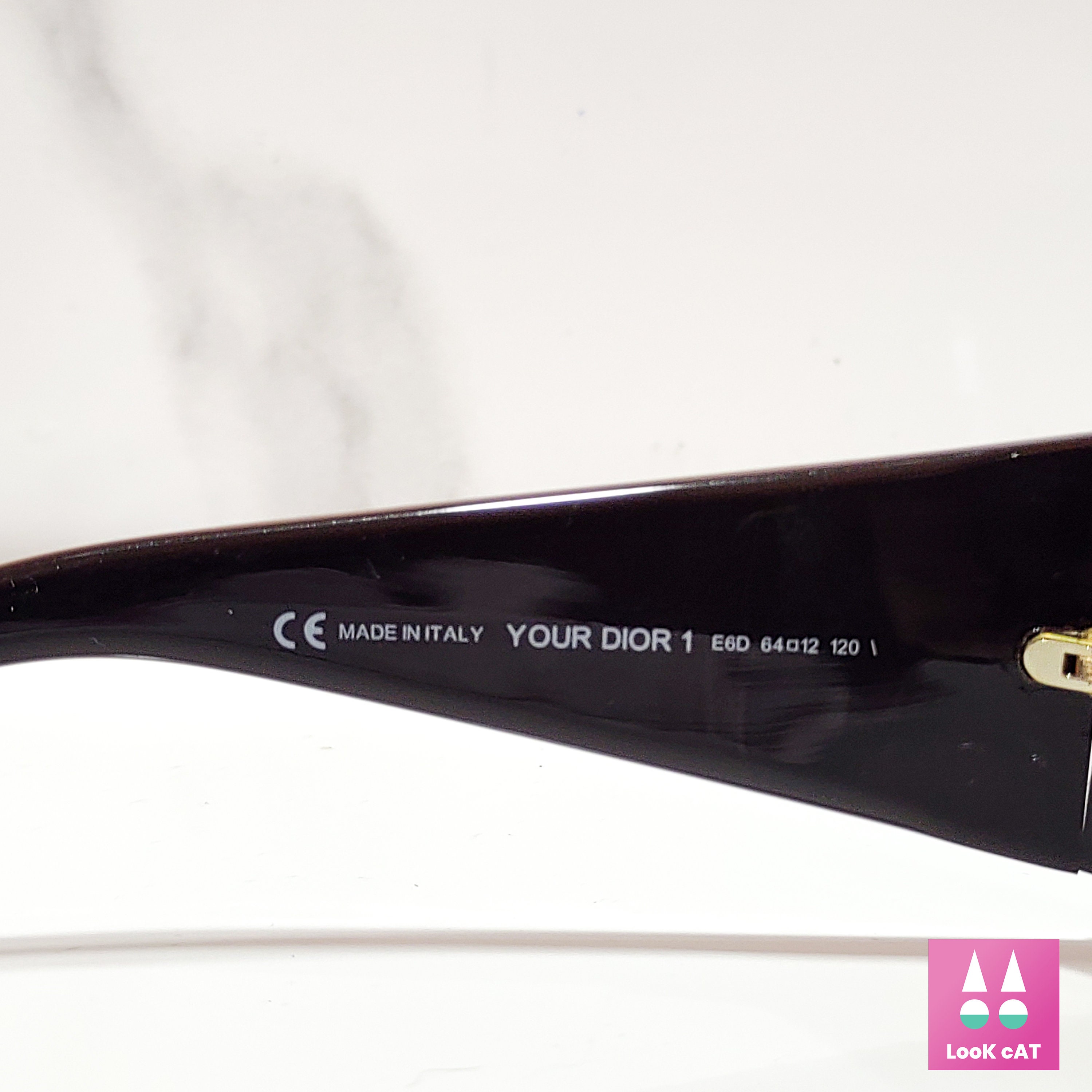 Christian Dior Your Dior 1 Vintage Sunglasses Occhiali Gafas Christian Dior Your Dior 1 Vintage Sunglasses Occhiali Gafas