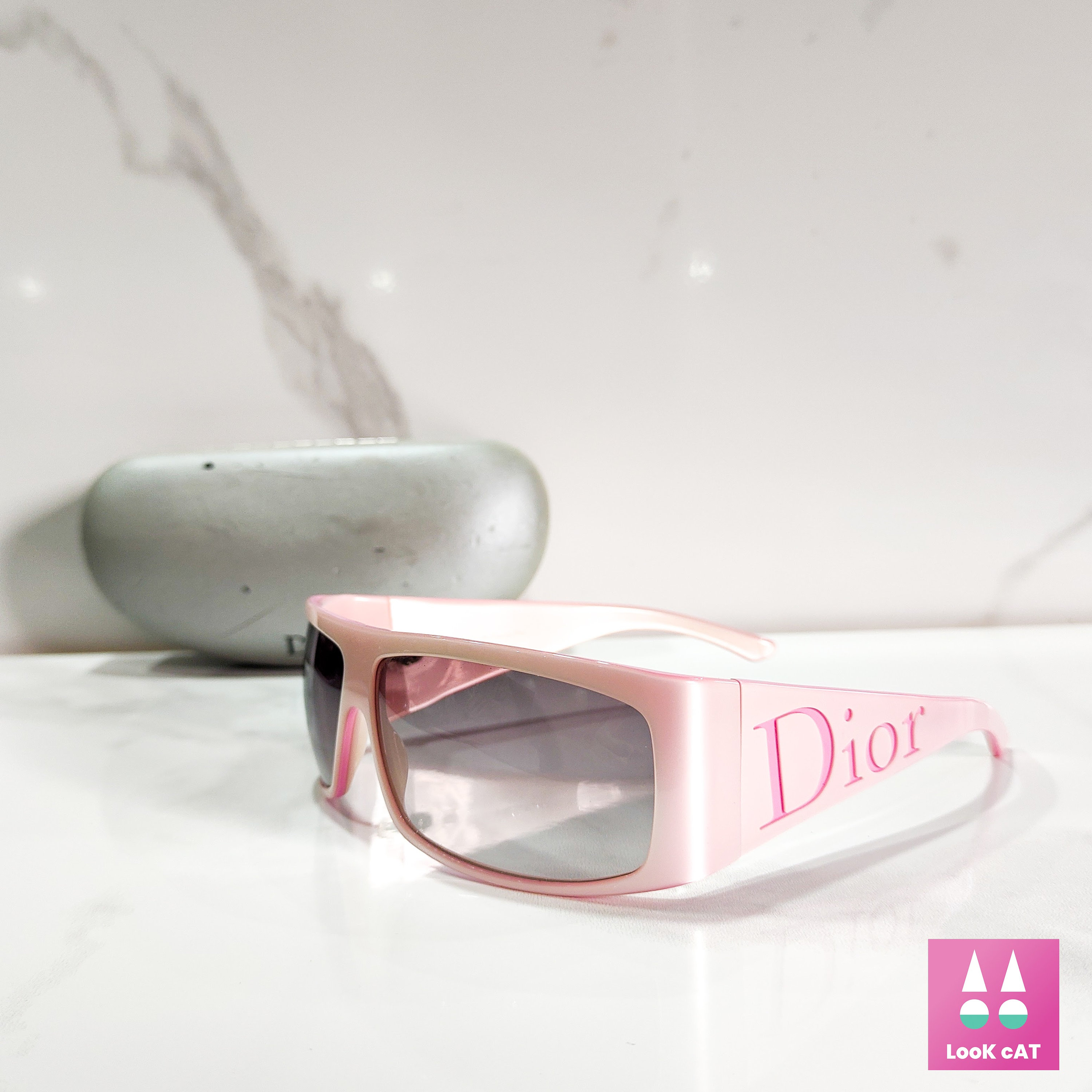 Christian Dior Your Dior 1 Pink Vintage Sunglasses Occhiali Gafas