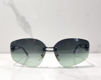 Gianni Versace X54 gafas de sol sin montura vintage y2k occhiali lunette