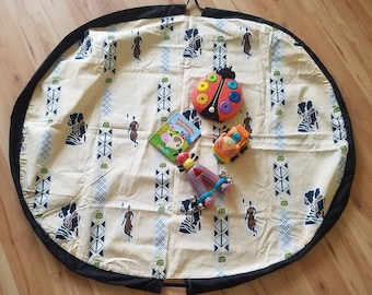 Baby playmat, baby convertible playmat