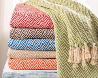 50"x60" Flato Handloomed 100% Cotton Throw Sofa Blanket Indian Sand 50"x60" Flato Handloomed 100% Cotton Throw Sofa Blanket Indian Sand