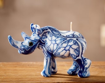 Rhino Candles | Fair Trade Handmade Swazi Candles | Unique African