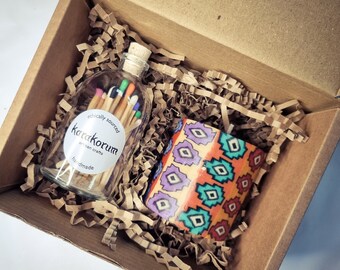 Leopard Print Pillar Candles Fair Trade African Animal Print