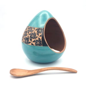 Ceramic Salt Cellars, Handmade salt pig, Fair trade salt dish, Ethical kitchen, Gifts for cooks, Kitchen gifts,