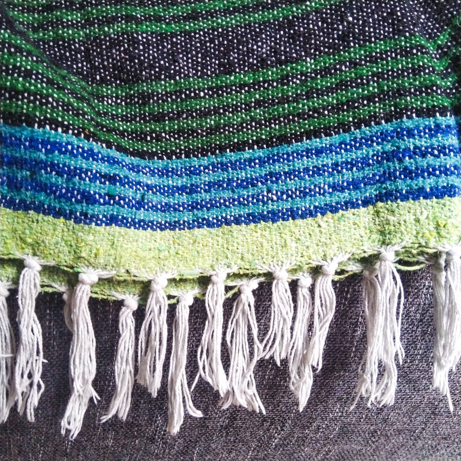 Recycled Cotton Stripe Throws Handmade Ethical Throws for Etsy