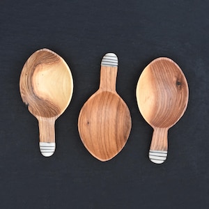 Tea Scoop Vintage Tea Scoop Woodem Tea Spoon Loose Tea - Temu