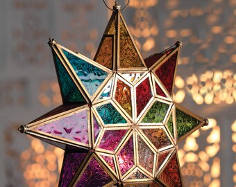 Glass 2024 star lantern