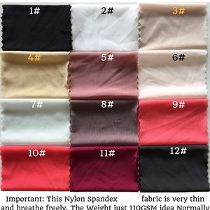4 Way hihgly Stretch Way 594# Nylon/Spandex Semi-Dull- ideas designs for Dancwear, Leotards, Underwear, Panty, bra, socks ,Gymnastic, yoga