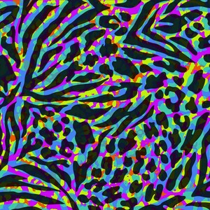 9957# 4 stretch way leopard fabric print for your 24 SS - Polyester Spandex Matt -works dancewear, bikini. clothes, Price Sold by Yard