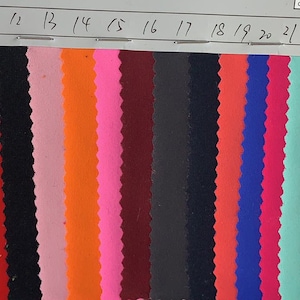 Cotton-like handing 4 Stretch way 87% Nylon / 13 Spandex thicker  fabric- Weight 290GSM - Ideas for toy, DIY, others