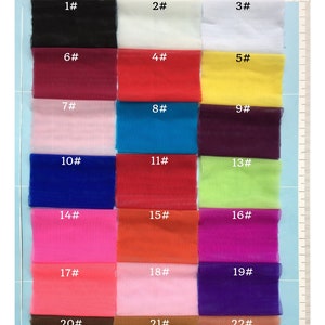 JA2411# Tejido de malla elástica de 4 direcciones, 88% nailon/12% elastano, ideal para lencería, ballet, faldas, leotardos y gimnasia. Se vende cortado a medida.