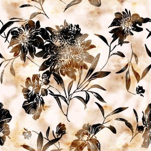 355# Newest 4 stretch way Newest small flower fabric print - Polyester Spandex Matt- Support Custom print - Price Sold By Yard