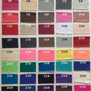 128 Farben 4-Wege-Stretch 780 # Nylon / Spandex Matt 180GSM - Ideen Designs für Dancwear, Leotards, Unterwäsche, Panty, Gymnastik, (1-70 Farben)