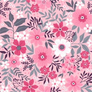 8991# 4 stretch way colorful flower fabric print for 24 SS - Polyester Spandex Matt -works dancewear, bikini. clothes, Price Sold by Yard
